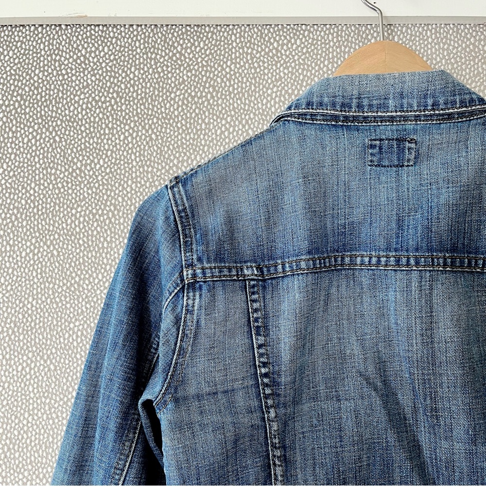 S (2/4) Hudson Jeans Denim Jean Jacket - Picture 6 of 14